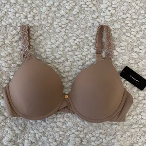 Natori nude lace strap bra 34C